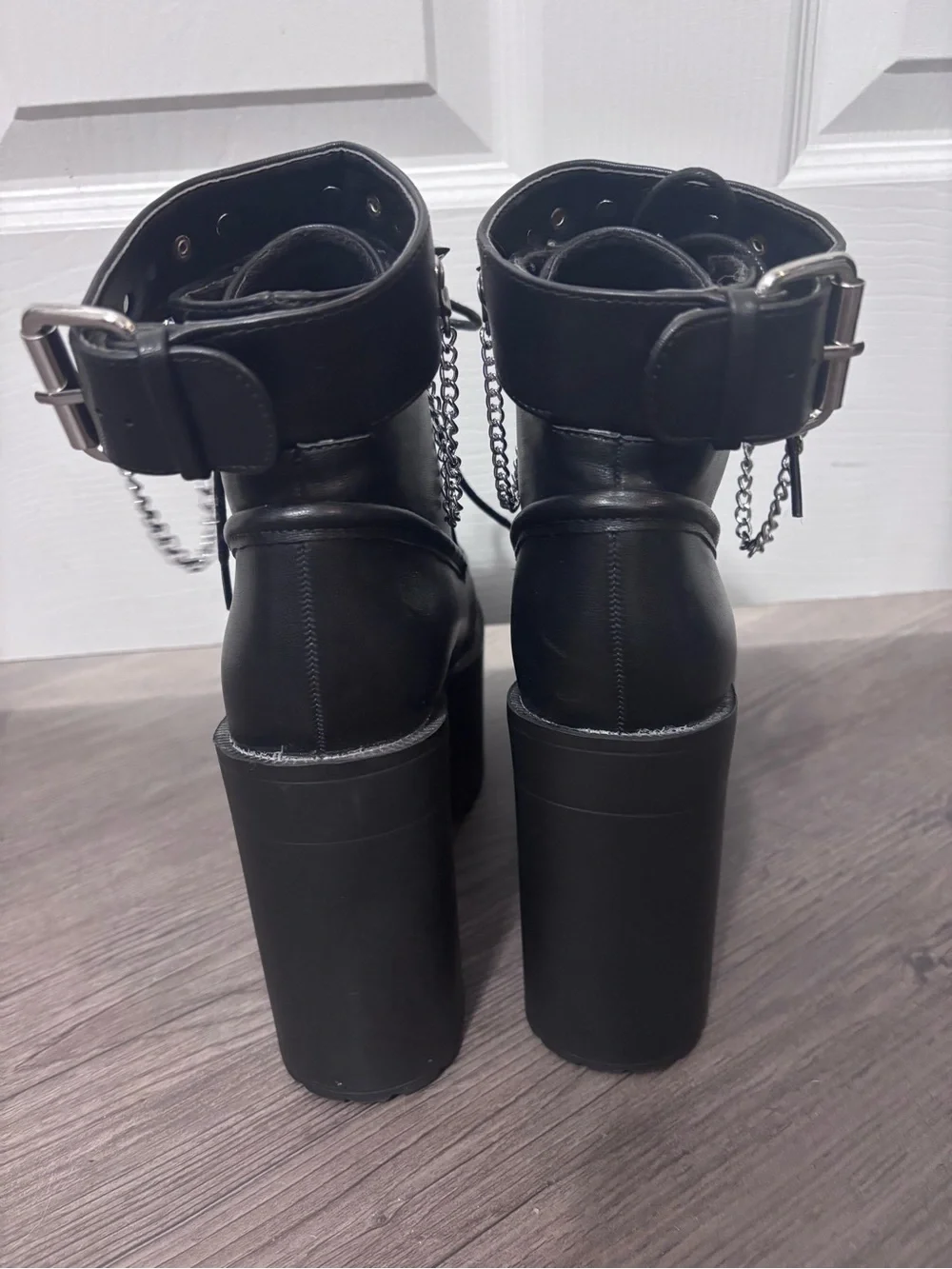 Dolls Kill Dark Side Platform Boots